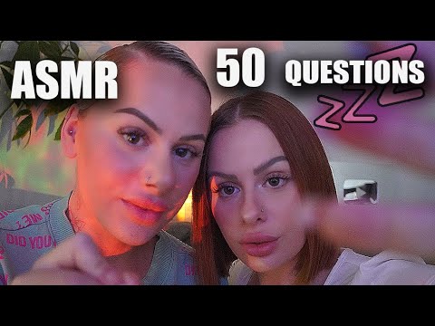 ASMR I INTERVIEW POUR MIEUX TE CONNAÎTRE (chuchotements, visuel, intense asmr)