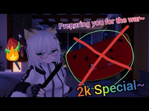 ⭐2k Special!!⭐Preparing you for the Melom War (Visual Triggers, Soft Whispering) | VRChat ASMR