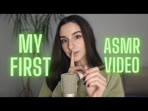 My FIRST #asmr video - M.G. ASMR💚