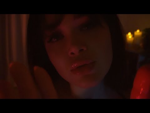 ASMR Late night massage during a storm ⛈️ up close, personal attention