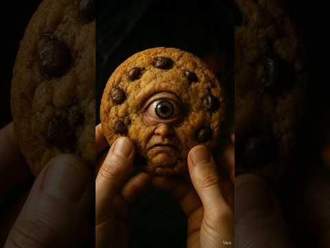 Freshly Baked… and Still Alive #asmr #creepy #coockies