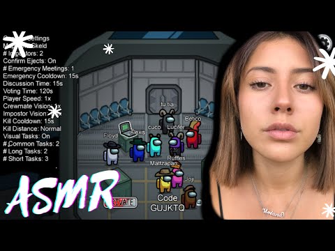 Yo soy el impostor 😈  Among us ASMR en español ✨ GAMEPLAY