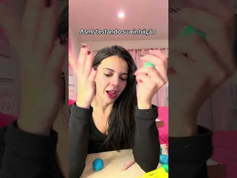 ASMR testando sua intuição