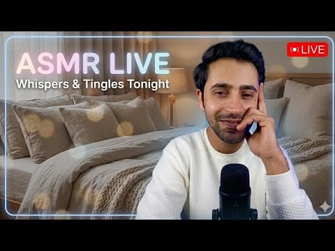 🔴 Versatile ASMR is LIVE to give you Deep Sleep, Relaxation and Tingles 💫🥱😴💤💤