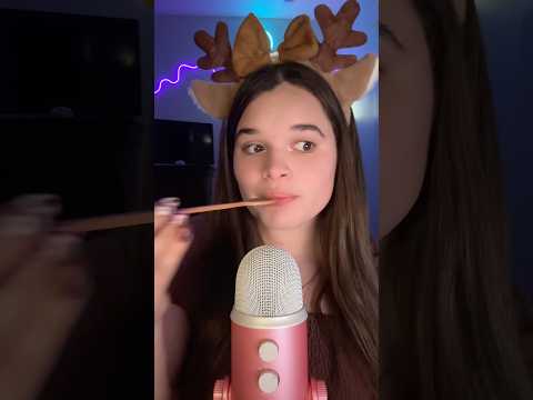 ASMR Honeyspoon no scooping! #asmrmouthsounds #asmrtriggers #asmrwhispering