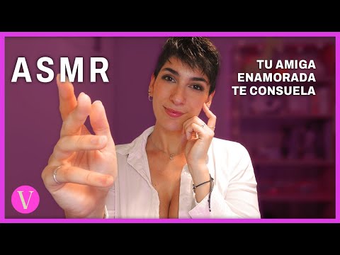 ASMR | ROLEPLAY tu amiga ENAMORADA de ti te CONSUELA | Susurros