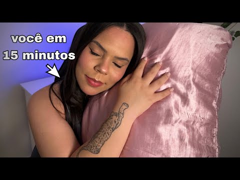ASMR Você vai dormir em 15 minutos nesse vídeo
