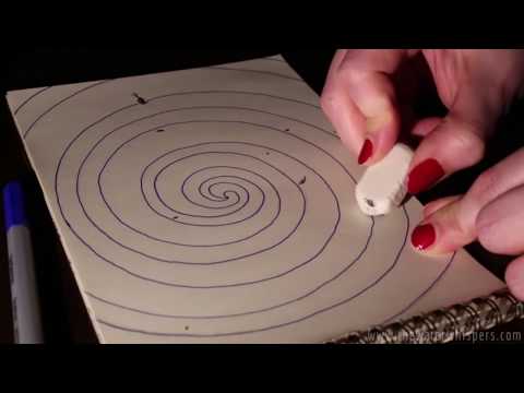✎__ Zentangle Saturdays ✎__  Up Close Relaxing Sketching - Pencil & Eraser Sounds (ASMR Art Video)