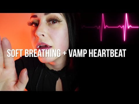 Vampire Girlfriend Helps You Sleep With Heartbeat, Breathing & Relaxing Face Touching
