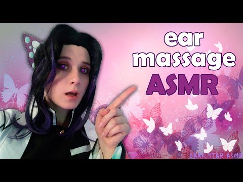♠• АСМР МАССАЖ ТВОИХ УШЕК 🙌🏻 | ASMR EAR MASSAGE 👂🏻 | РАССЛАБЛЕНИЕ И МУРАШКИ | DEMON SLAYER •♠