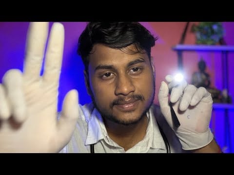 ASMR Cranial Nerve Exam 🧠👨‍⚕️ | Follow My Instructions… (Personal Attention for Sleep)