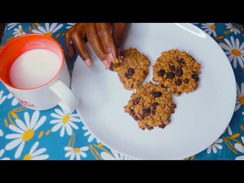 Oatmeal Cookie Treats ASMR Eating Sounds