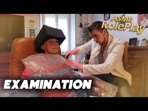 ASMR  : AVEC MA MAMIE POUR DORMIR ! ( Feat : mamie 💖💖 )