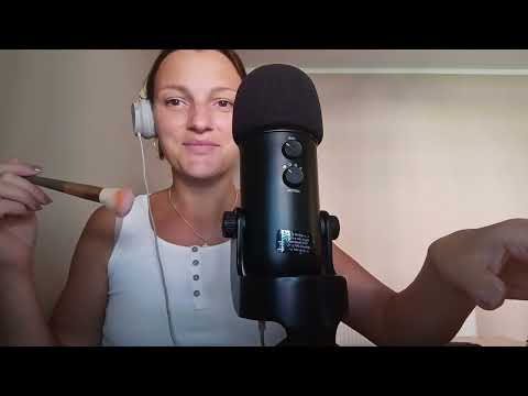 ASMR nerazumljiv sapat (mouth sounds, inaudible whisper)