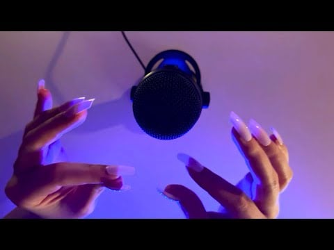 ASMR Ultra Soft Hand Sounds | Palm Swoosh, Skin Rubbing and Nail Sounds