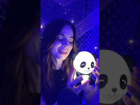 ASMR dans le noir 🐼✨ #asmr
