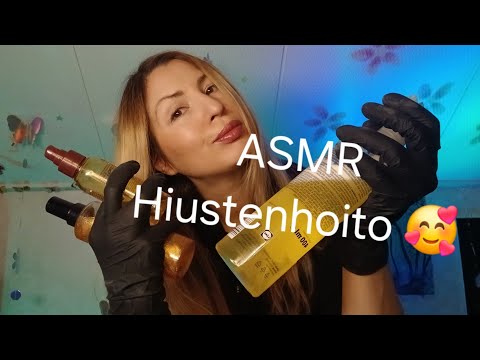 Hiustenhoito ASMR Nukkumista Varten | Hair Wash & Scalp Treatment 😶‍🌫️ 