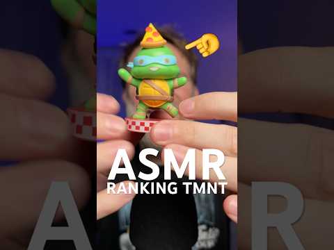 ASMR Ranking the CUTEST TMNT figures 🐢