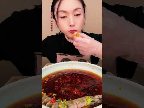 🦐🍚 Mukbang eating sounds epic bites #MukbangSounds #EpicSeafood