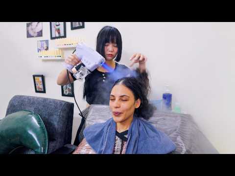 ASMR: She Did EVERYTHING! | Full Service Barbershop Massage in Vietnam