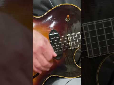 Strummin’ a 1954 Gibson. Sounds good - even unplugged. Edit - not me playing! 😂