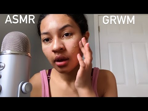 ASMR Español MAQUILLANDOME Con Chicle |