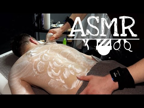 When the Body Speaks Through Touch: Atmospheric ASMR Back Massage for Him with Deep Immersion