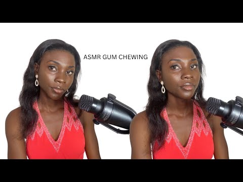 ASMR TRIGGERS FOR SLEEP AND TINGLES CHEWING GUM, MOUTH SOUNDS, RELAXING WHISPERS ASMR
