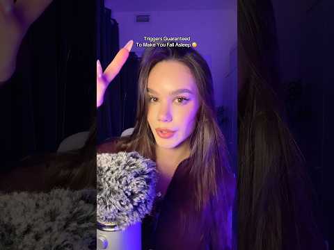 Triggers Guaranteed To Make You Fall Asleep 😴❤️ #asmr #asmrsounds #asmrvideo #sleep #tingles