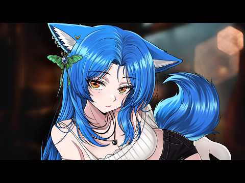【KITSUNE RP ASMR】Fine. You can sleep in my Lap. ♥【Sleeper Train | Hair Play】