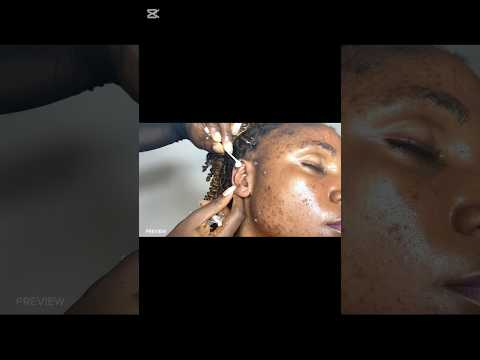 ASMR EAR CLEANING AND WASHING YOUR EARS, EAR LICKING #relax