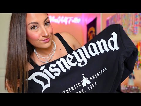 ASMR What I Bought In Disneyland!