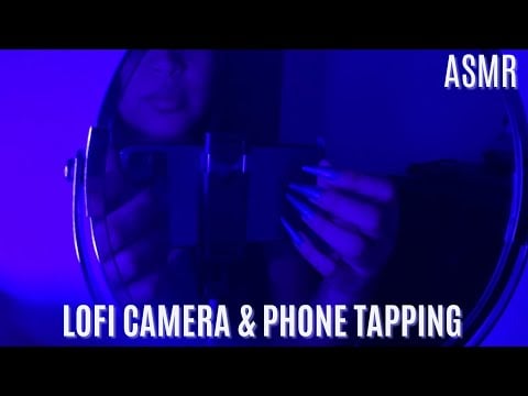 ASMR Lofi Camera/Phone Tapping & Scratching (Slow & Fast) No Talking ~ With Long Nails