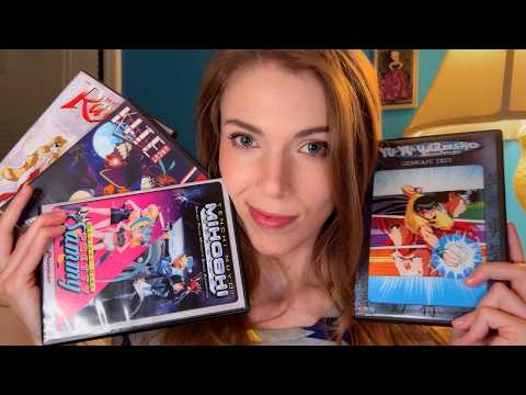 ASMR Anime DVD Collection | Soft Spoken Show and Tell
