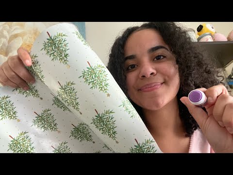 ASMR wrapping you as a Christmas present!🎄😄(lofi😴)