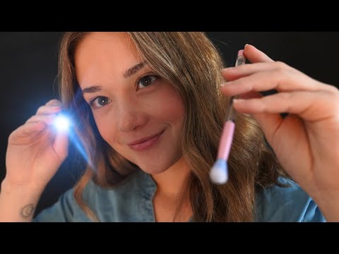 ASMR 1000% TINGLES Ear Cleaning Roleplay! Ear Picking, Scraping, Brushing (3Dio)