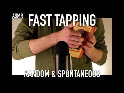 ASMR Fast Tapping | Random & Spontaneous (No Talking)