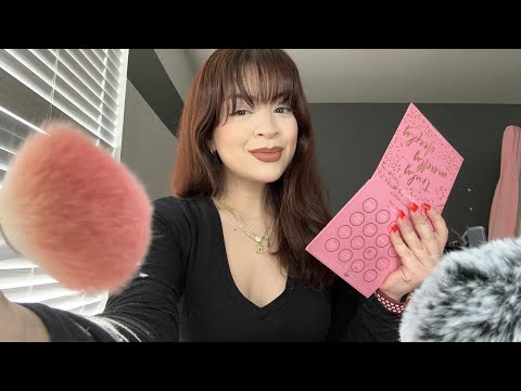 ASMR doing your makeup after a breakup ❤️‍🩹
