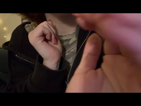 ASMR Hand movements with mouth sounds to put you to sleep 😴 