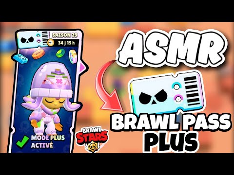 ASMR Français • J'OUVRE Le BRAWL PASS en ENTIER et JE DÉCOUVRE LA NOUVELLE SAISON BRAWL STARS ! 😴💫