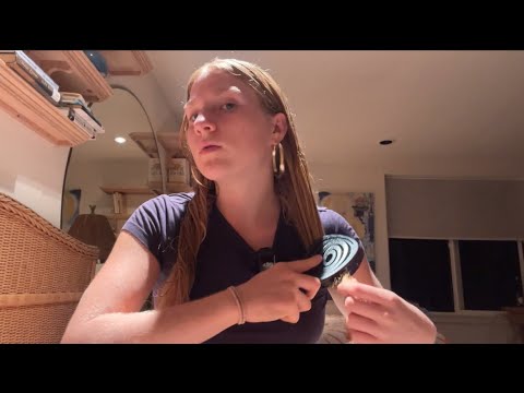 ASMR Whisper & Soft Spoken Ramble While Pampering Myself