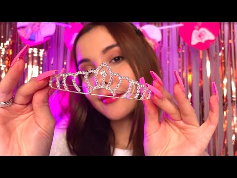 ASMR- AMIGA TE ARRUMANDO PARA VER BARBIE