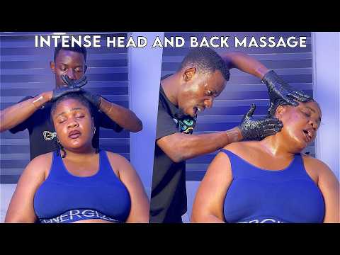 ASMR💫AGGRESSIVE HEAD SCALP SCRATCH, EAR CLEANING MASSAGE  & BONE CRACKING 4 DEEP SLEEP & RELAXATION