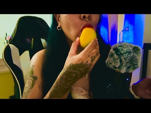 😏🤤🔥💦😱 ASMR | PROBANDO LOS POSTRES VIRALES DE FRUTAS REALISTAS 😱💦🔥🤤😏