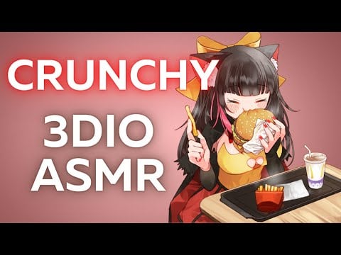 asmr stream #42 🌸 (3DIO - TASTE TESTING UK CANDIES)