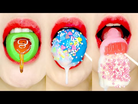 Asmr Ball Jelly Eating Sounds  볼젤리 이모지 먹방 Mukbang