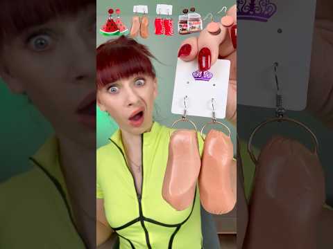 Unboxing The Most Strangest Earrings in The World #funny