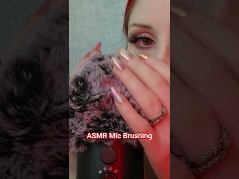 ASMR Mic Brushing #asmr #whispering #makeup #asmrsounds #micbrushing