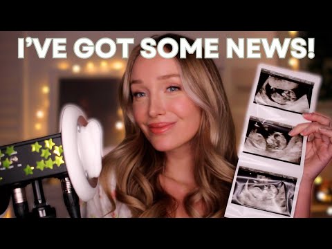 ASMR Life Update: I'm Pregnant! 🙊