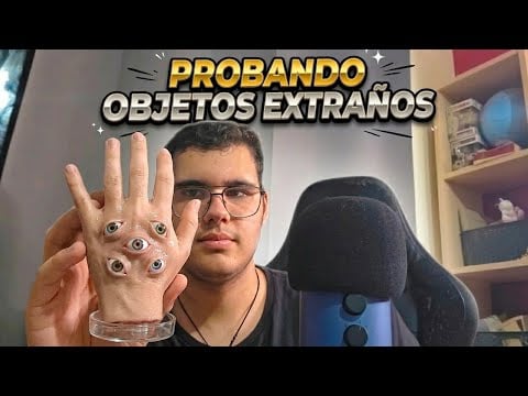 ASMR: Objetos 𝙀𝙓𝙏𝙍𝘼Ñ𝙊𝙎 que suenan INCREÍBLE😵‍💫